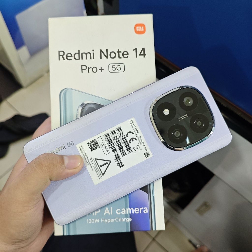 Redmi Note 14 Pro Plus 5G 8/256 GB Second Fullset Original