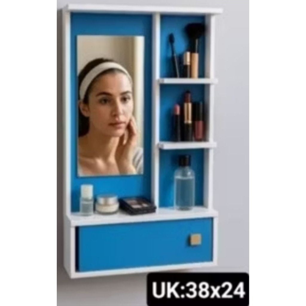 (READY) CERMIN RIAS RAK MAKE UP MINIMALIS