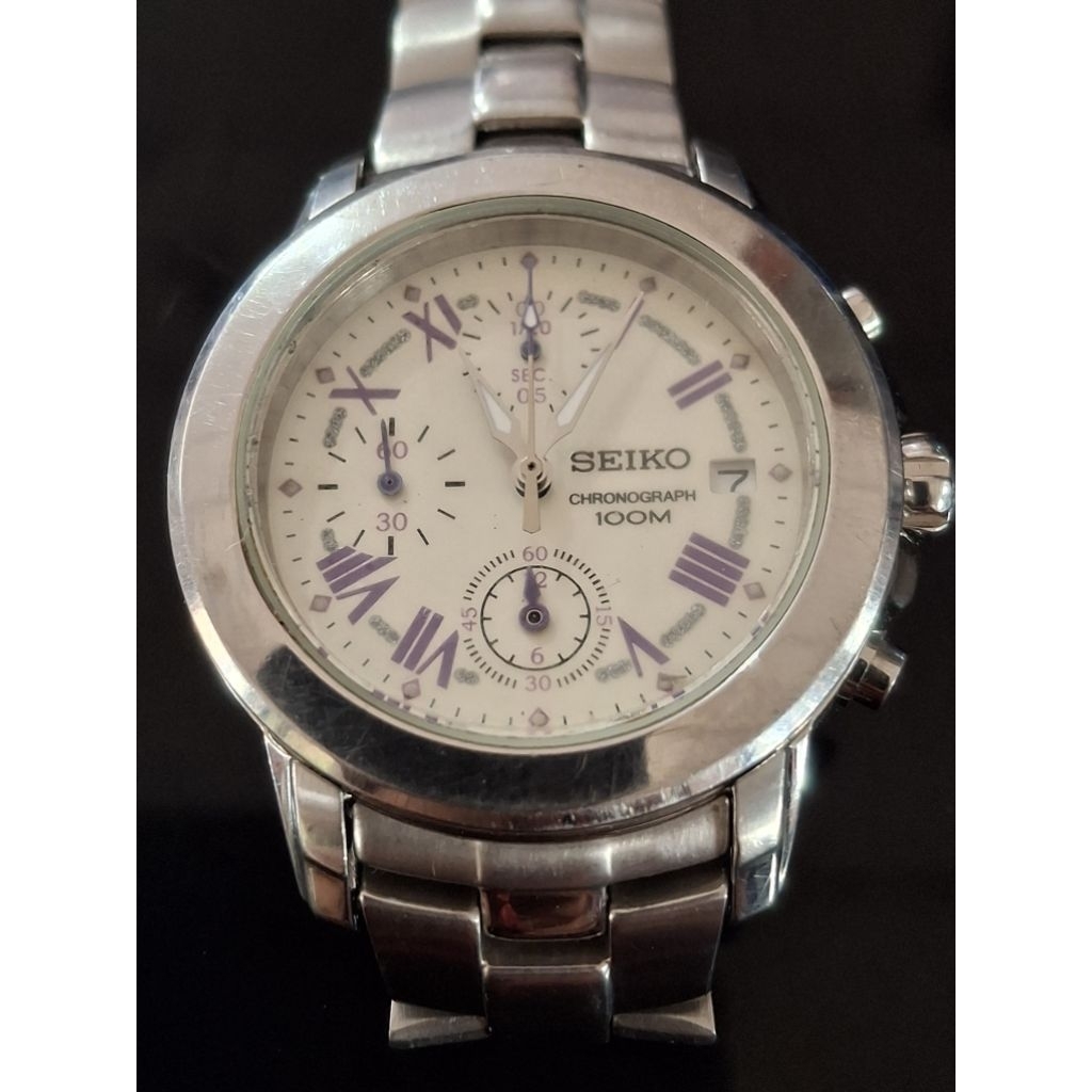 SEIKO 7T92-0LD0 Jam Tangan Pria chronograph 1571