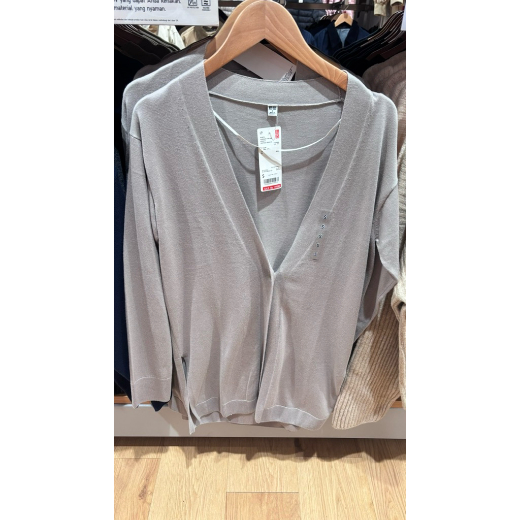 SALE Cardigan Wanita UV Protection Uniqlo ORIGINAL Jastip