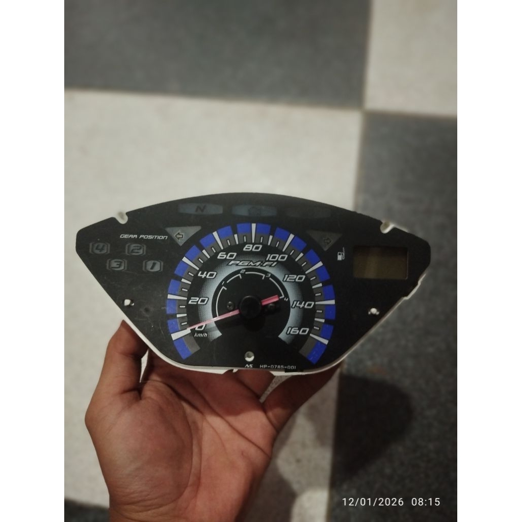 mesin speedometer supra x 125 batman fi original copotan