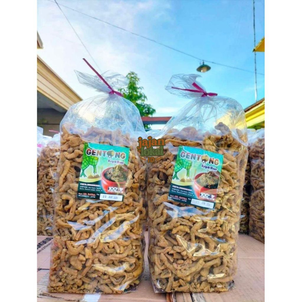 Keripik Usus Cap Gentong Berat 1 Kg