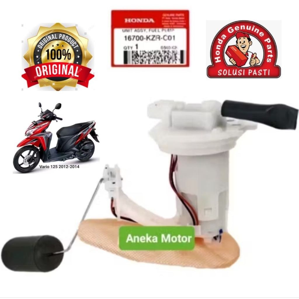 16700 KZR C01 AHM Fuelpump Fuel pump Rotak Pompa bensin Honda Vario 125 Techno Fi Helm in  Vario 125