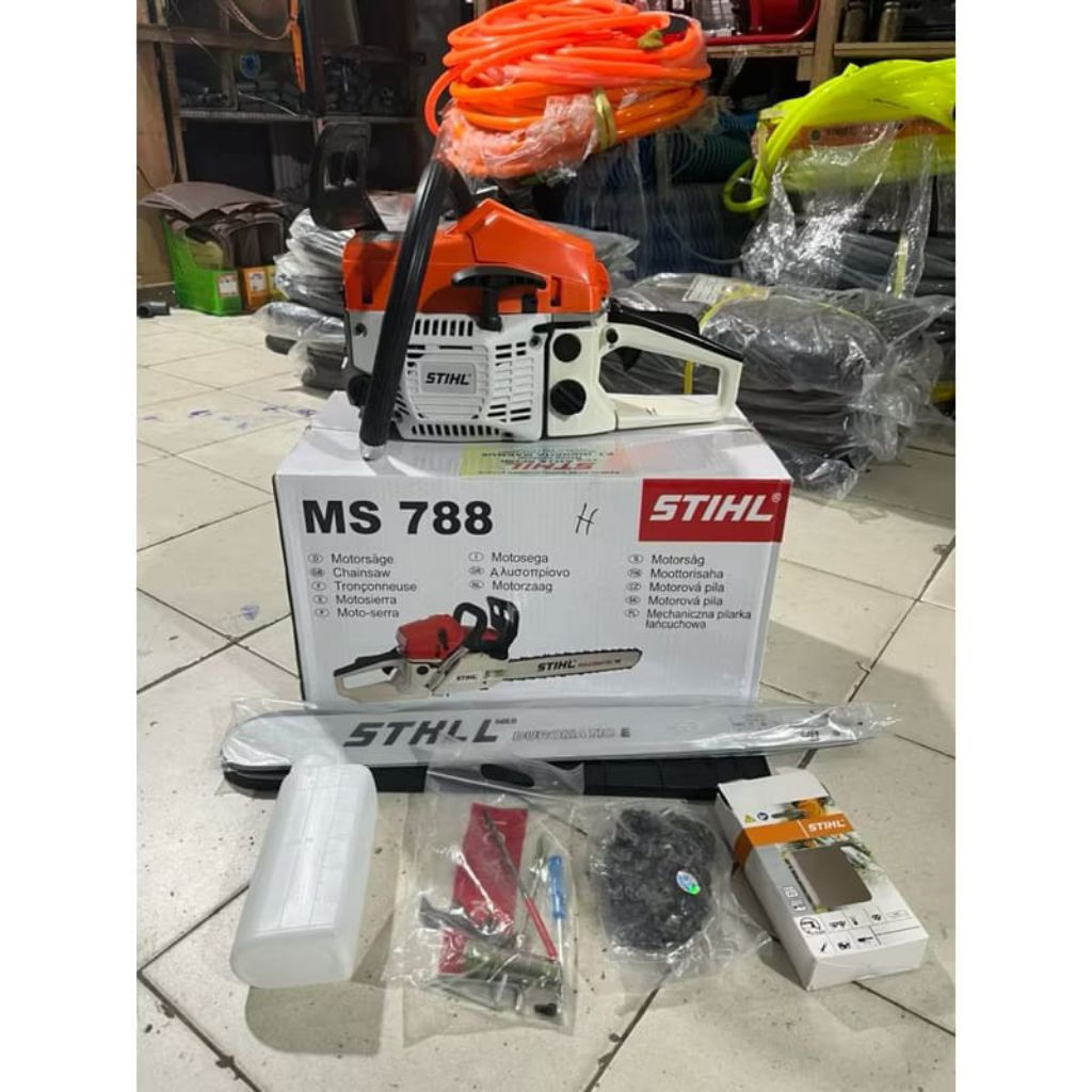 MESIN SINSO KECIL CHAINSAW MINI STHIL MS 788 SUPER