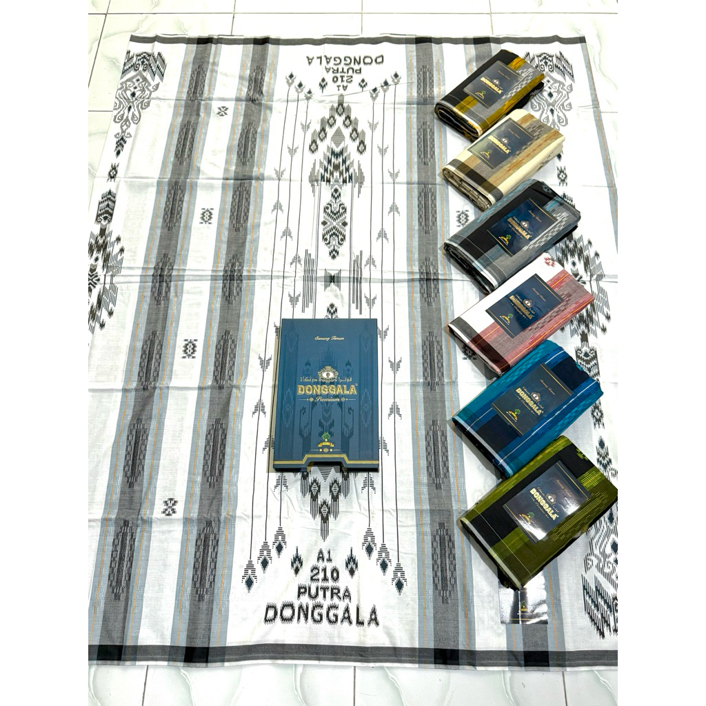 -akifabidOS- Sarung PUTRA DONGGALA motif songket gunung istimewa STI sarung donggala songket istimew