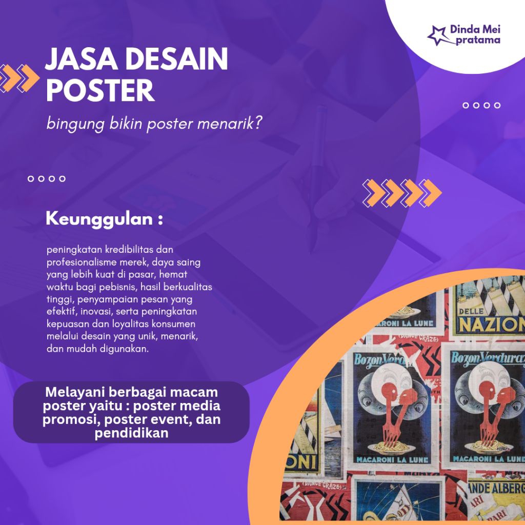 Jasa Pembuatan Poster, Kreatif Dan Menarik