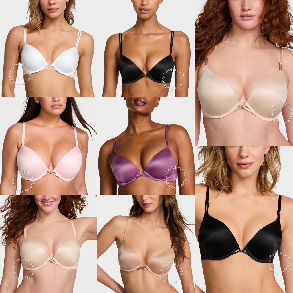 Victoria Secret Very Sexy Smooth Bra Push Up Level 3 & Bombshell Add 2 Cup Smooth Bra Push Up Level 