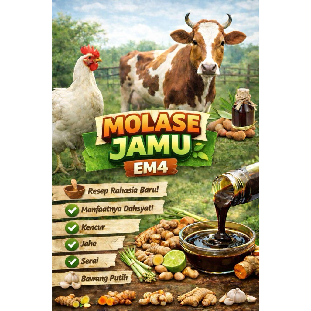 Molase Jamu Em4