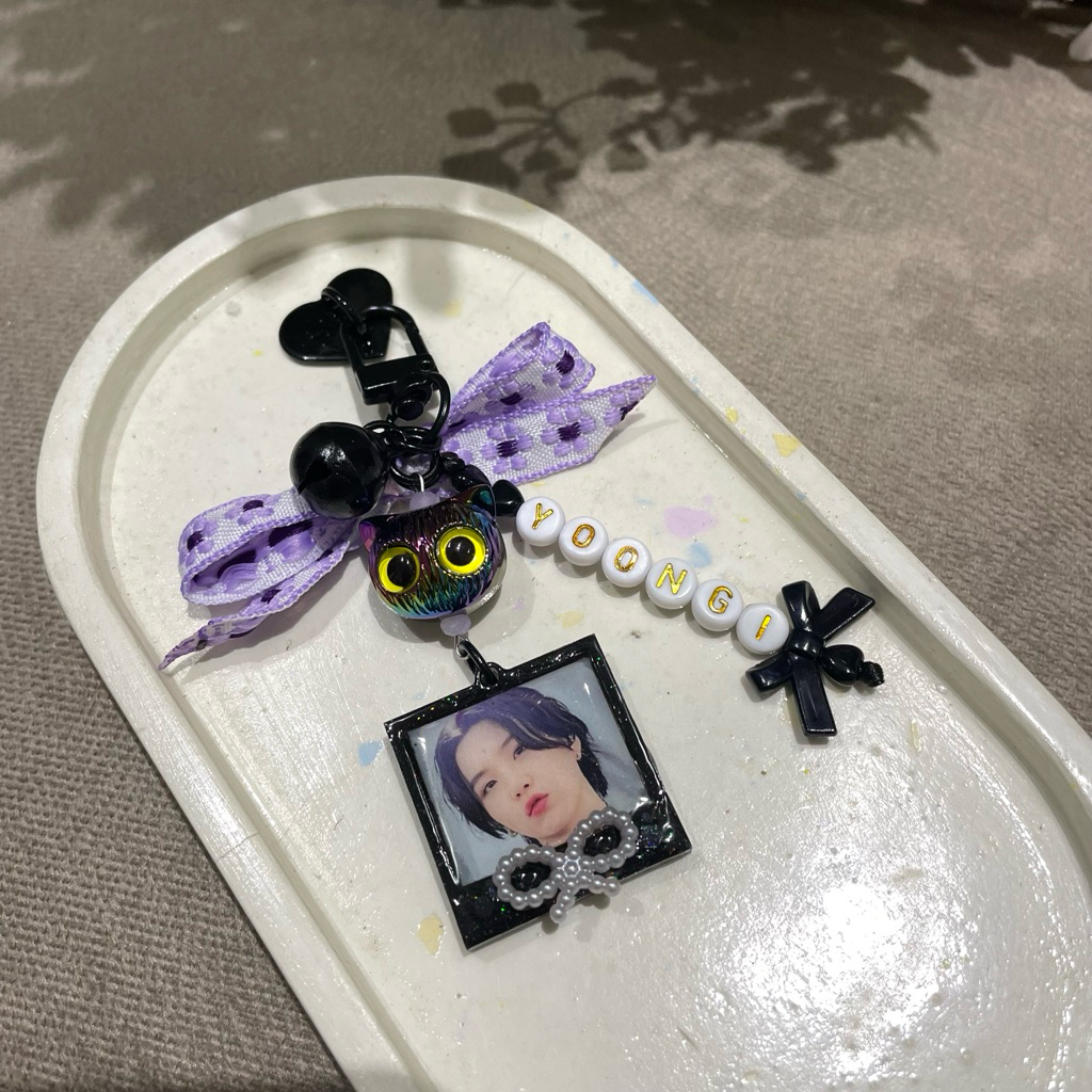 Keychain HP Resin BTS jungkook v jin jimin rm suga jhope bagcharm kpop custom