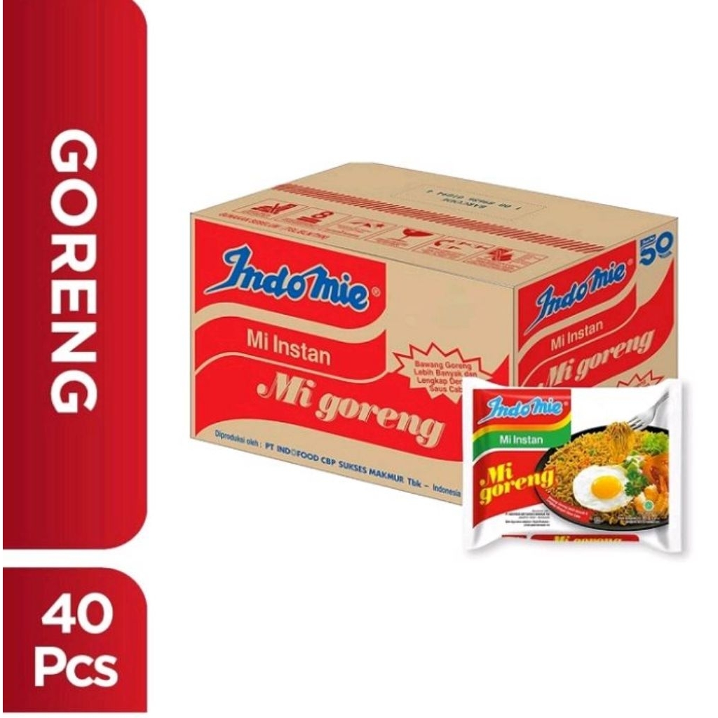Indomie Goreng 1 Karton/dus - Mie Instan