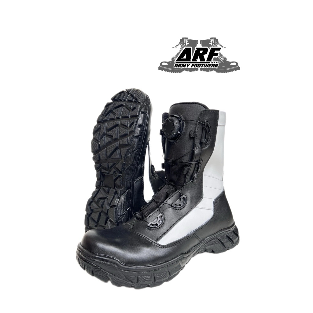 SEPATU PDL KULIT PROVOS TNI PM AD AU AL TALI PUTAR