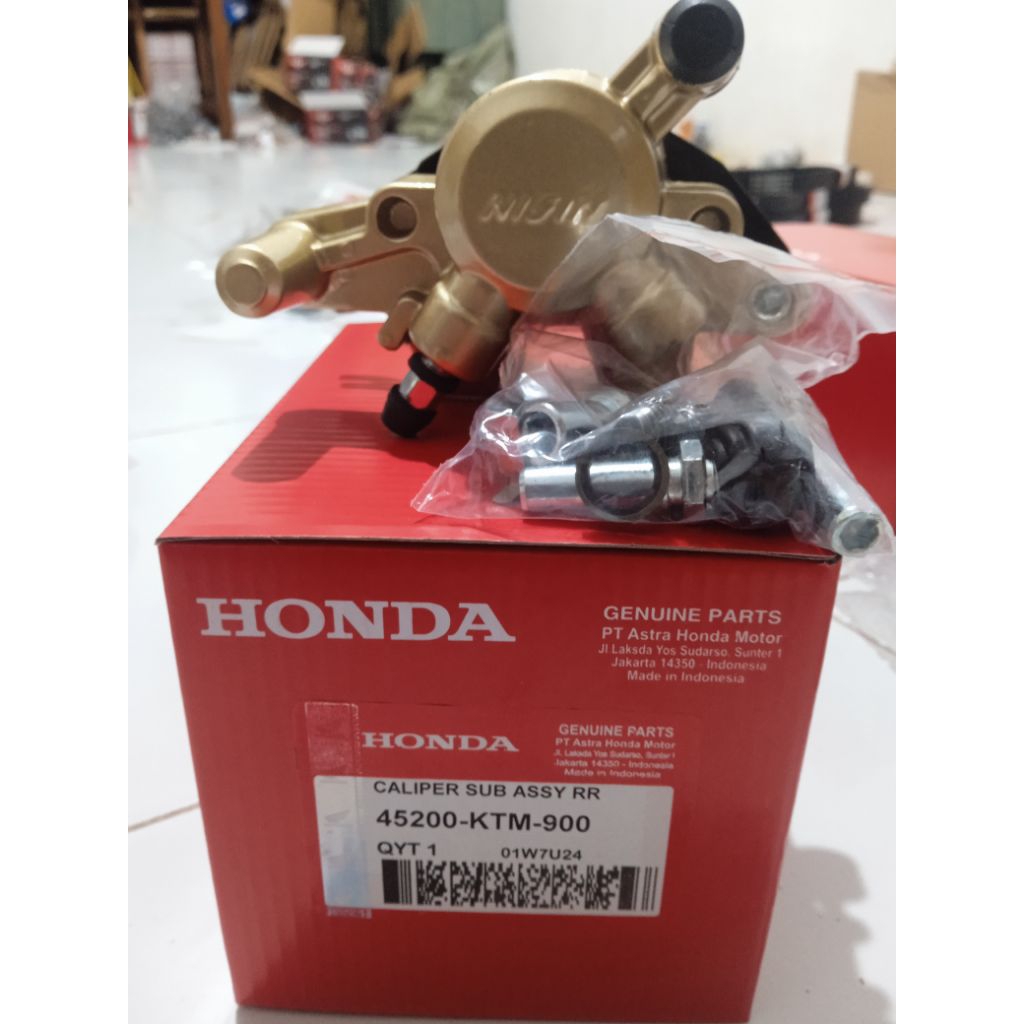 Caliper cakram belakang Supra x125 Nissin 45200-KTM-900