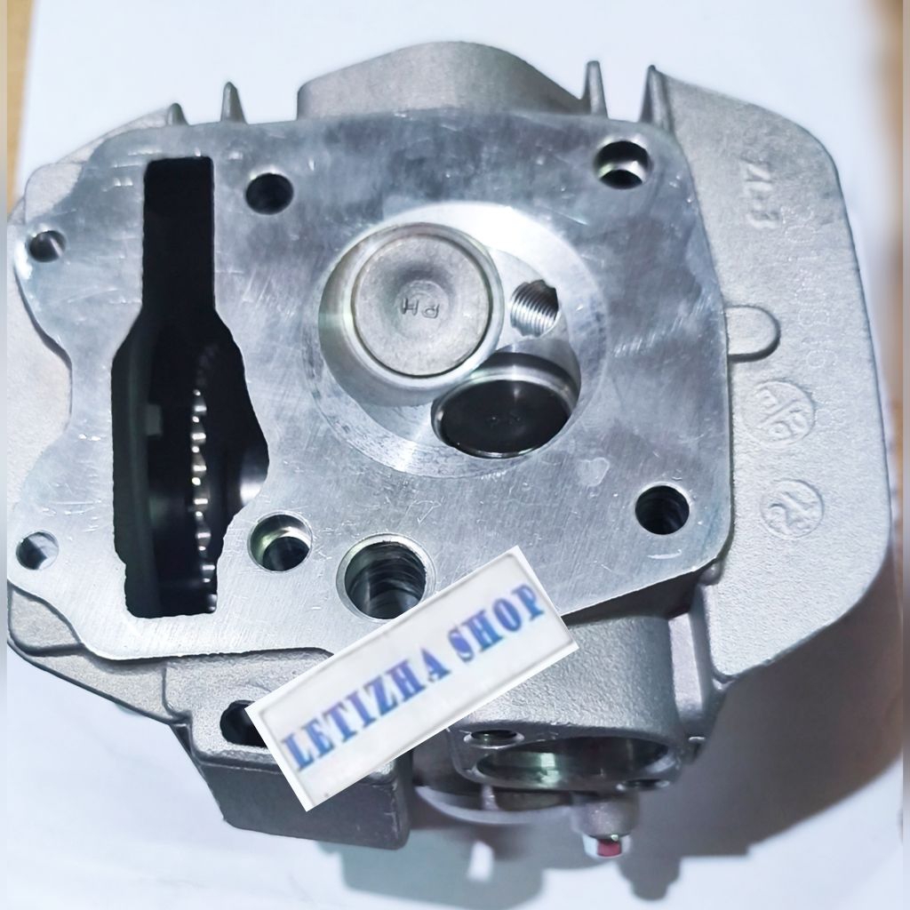 CYLINDER HEAD ASSY KHARISMA// SUPRA-X125 CYLINDER BLOK KLEP KOMPLIT HONDA KHARISMA, SUPRA-X125