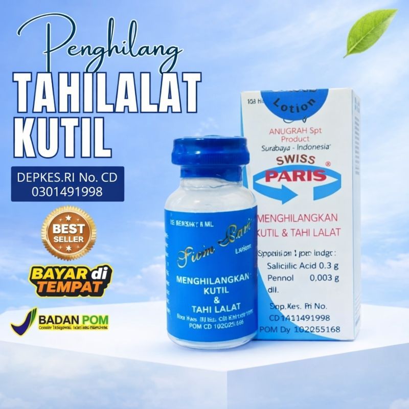 (ORYVIA_STORE)Swiss Paris Lotion Original Penghilang Kutil dan Tahi Lalat Bioplacenton