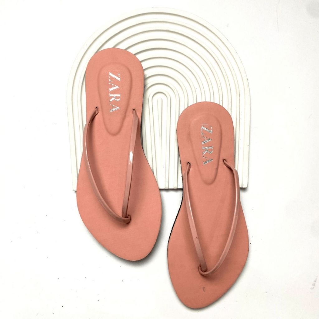 Sandal Flat Wanita Minimalis EVA Empuk Anti Slip