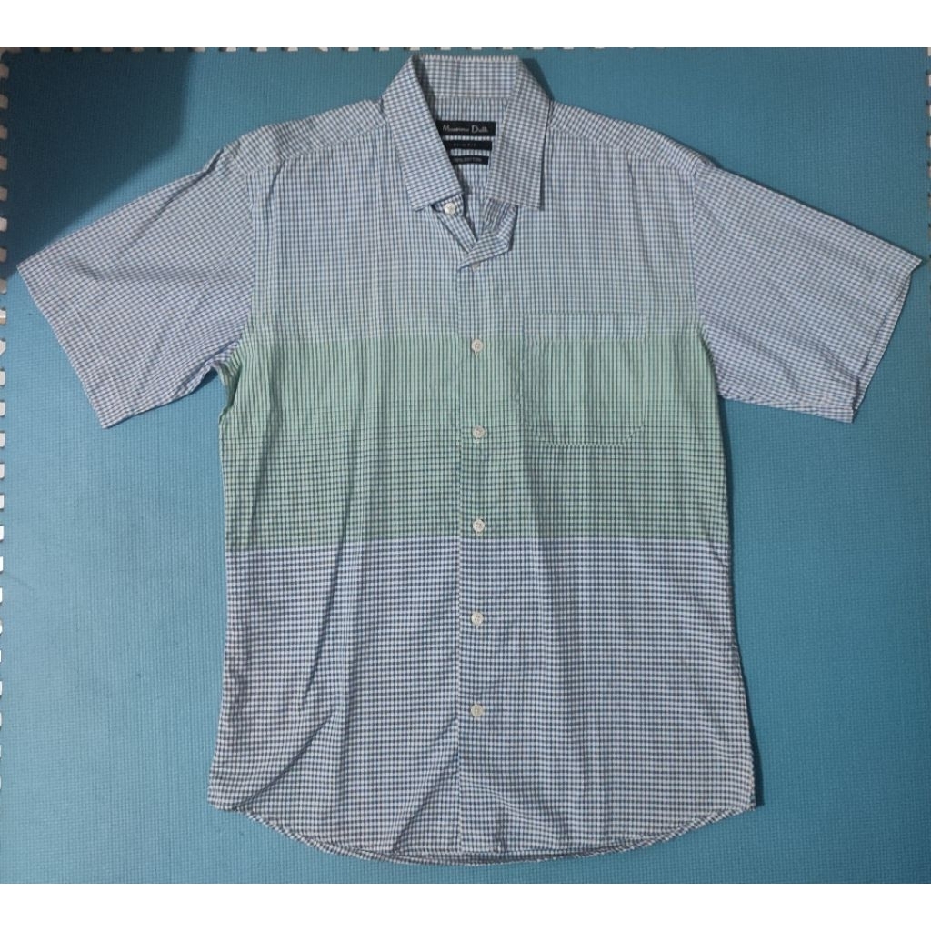Kemeja Pria Lengan Pendek Massimo Dutti Preloved