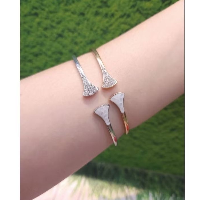 GELANG BANGLE LUNA.GELANG.PERAK ASLI 925 ANTI KARAT