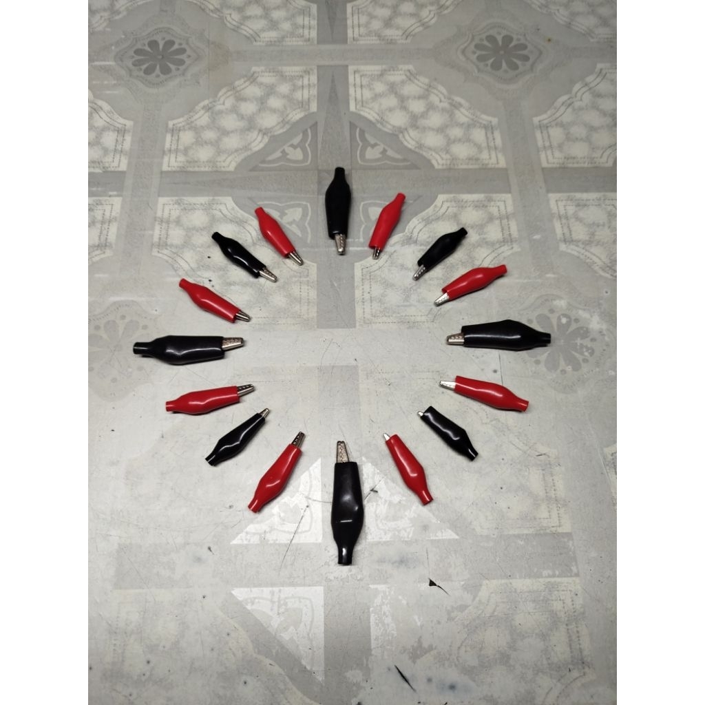 Jepit buaya capit aligator clip satu set satu pasang capit buaya kecil capit buaya sedang capit buay