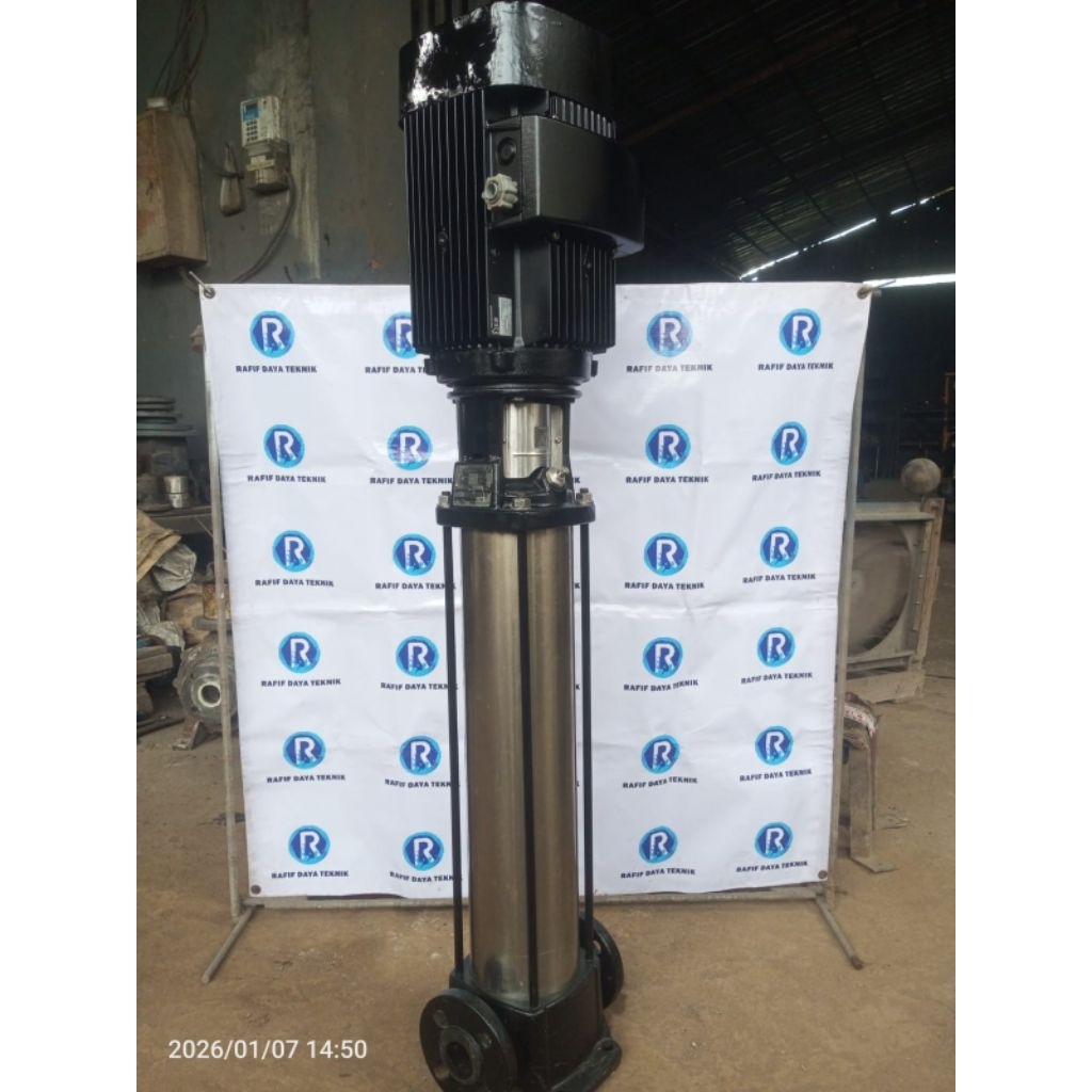 Pompa Grundfos CR 5-22 / Pompa Grundfos Vertikal CR 5 22 Listrik 3 Phase