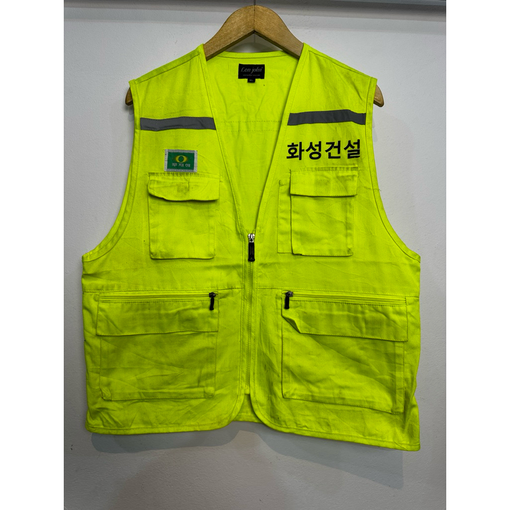 rompi vest second tactical mancing proyek multipocket safety kfa 017