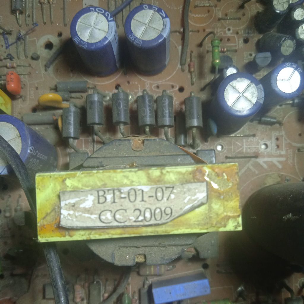 trafo psu polytron slim xbr 21inc