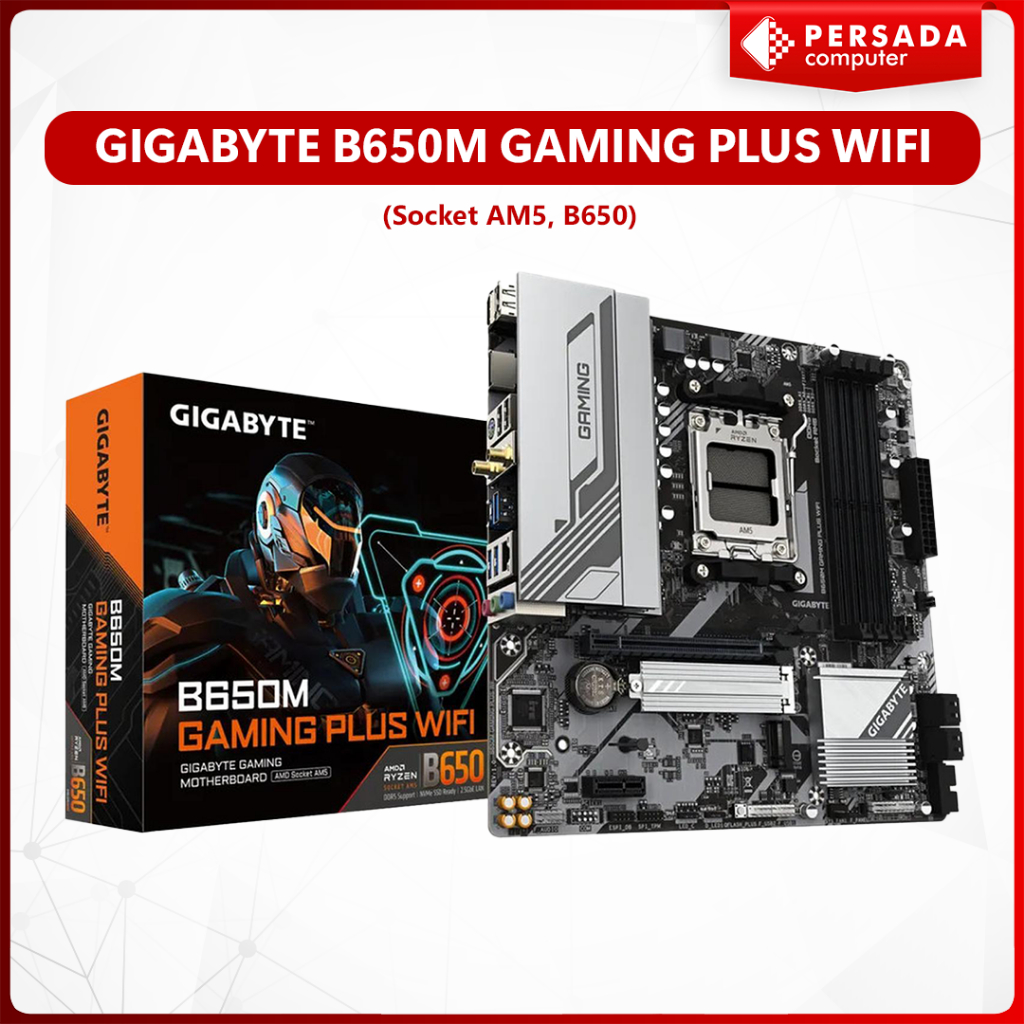 GIGABYTE B650M GAMING PLUS WIFI (Socket AM5, B650)