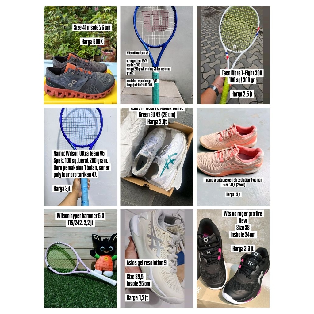 Raket tenis Wilson titanium 3