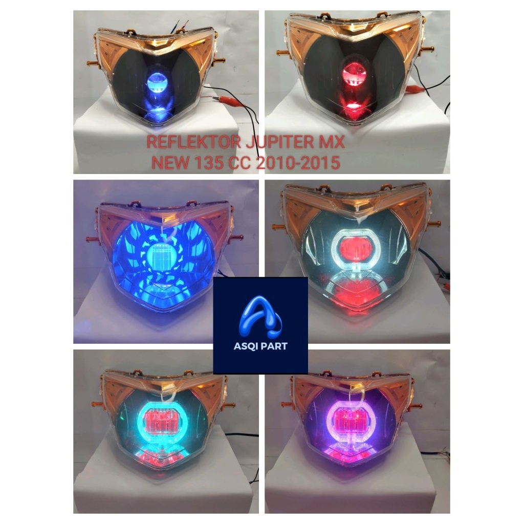 REFLEKTOR JUPITER MX NEW 135 CC 2010-2015 SETT BILED PROJIE H4