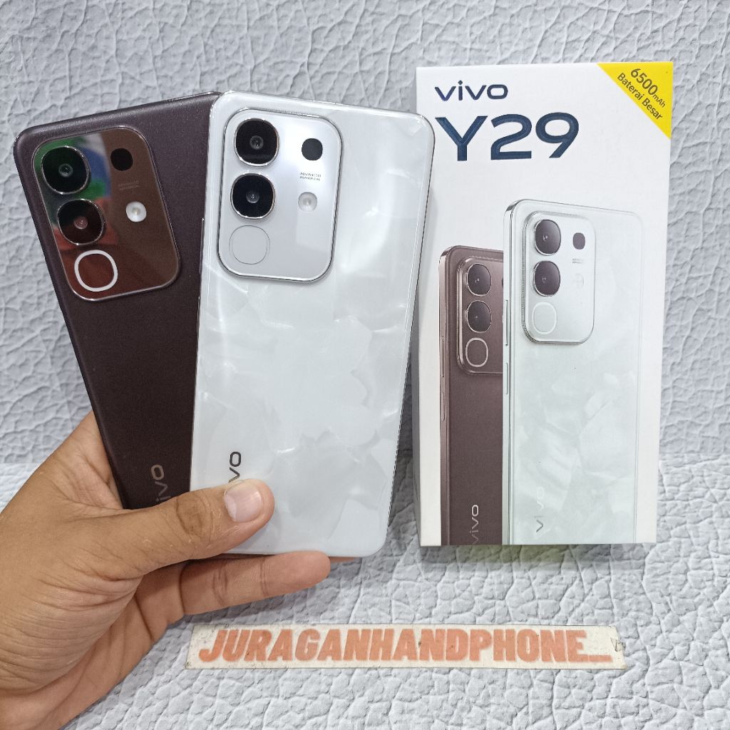 VIVO Y29 8/256GB 8/128GB 6/128GB HP BEKAS SECOND FULLSET