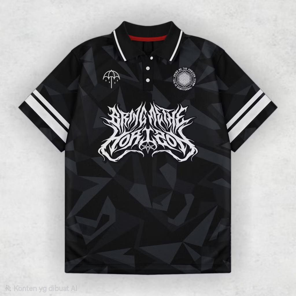 Jerse BMTH //Jersey Band Rock //Jersey Bola //Kaos Band BMTH // Jersey Badminton // Jersey Casual