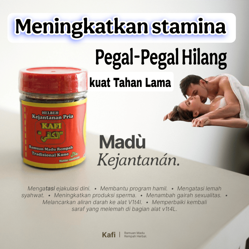 Madu Hitam Helbeh Original Pria Kuat Tahan Lama