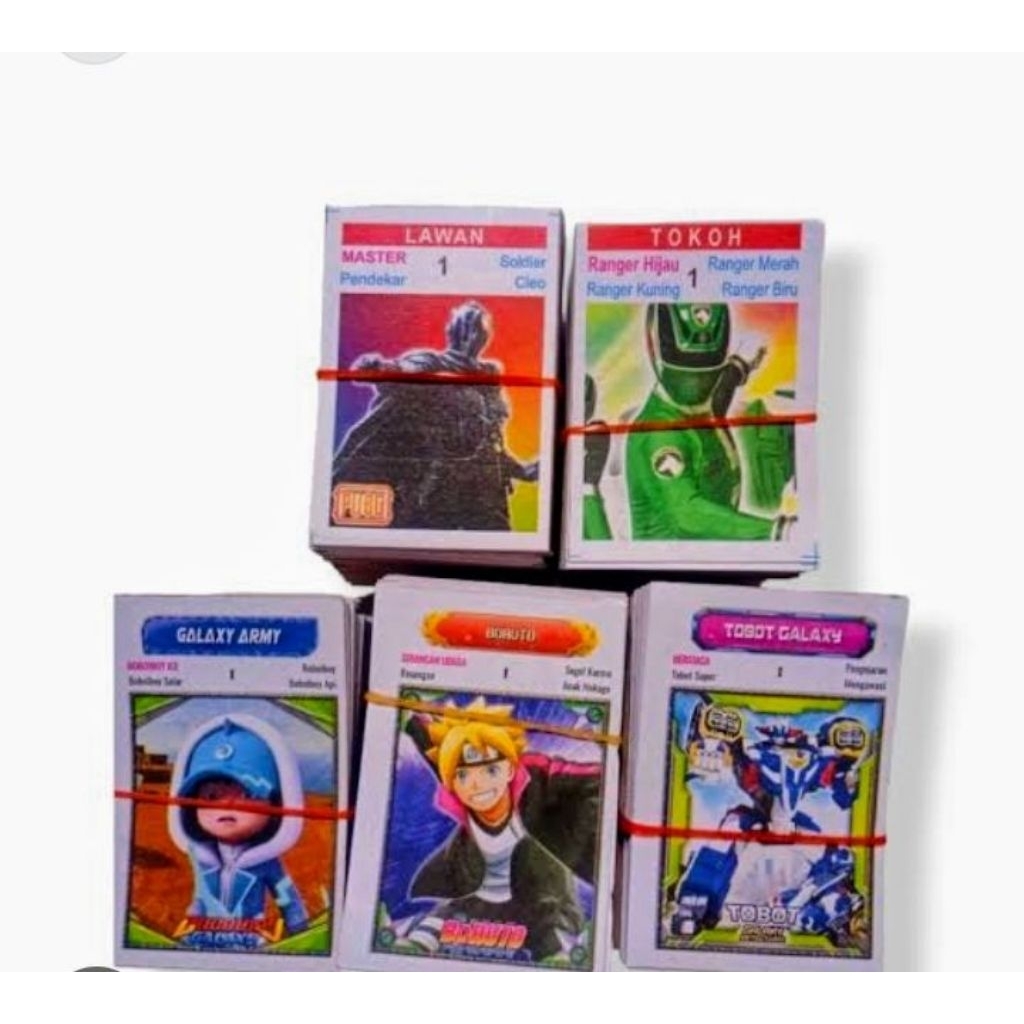 kartu Kwartet 1 ikat isi 320 kartu