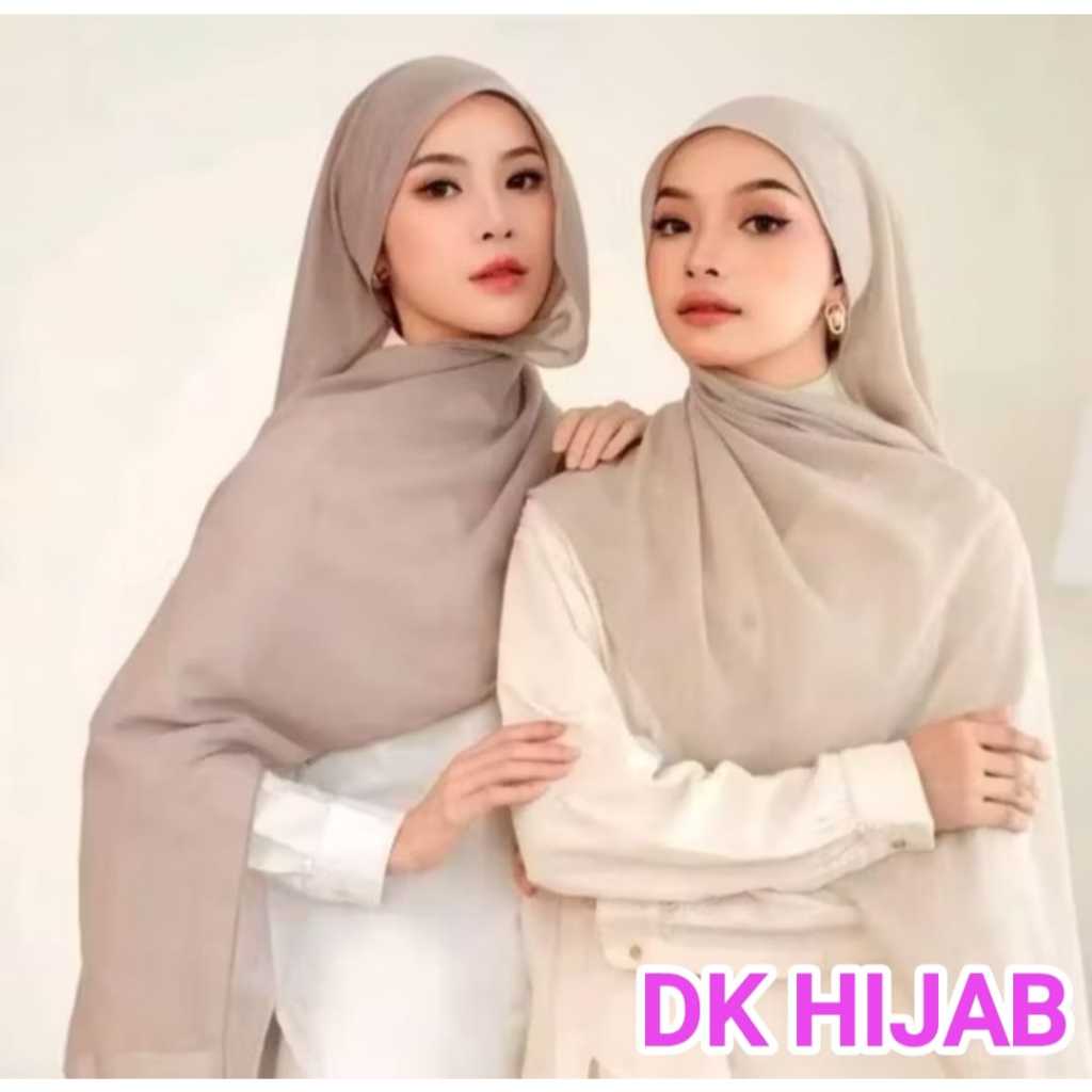 Jilbab Pashmina Arabian Viscose Buckle Free Pouch