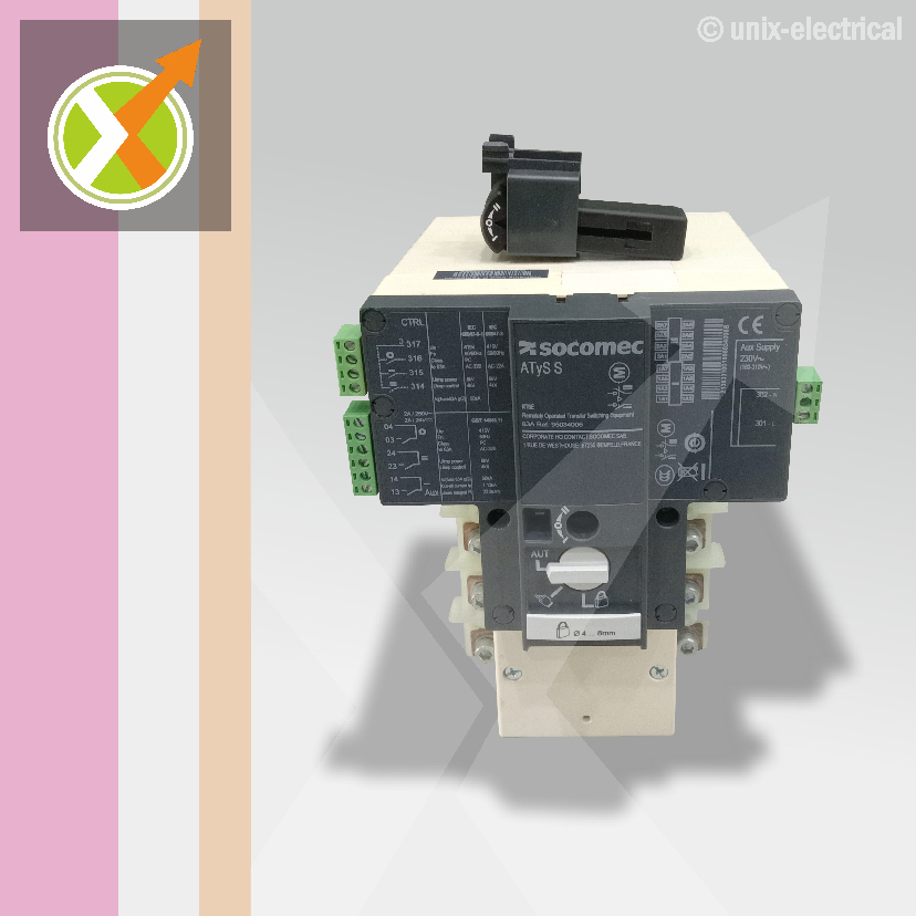 Change Over Switch Motorized SOCOMEC ATyS-S