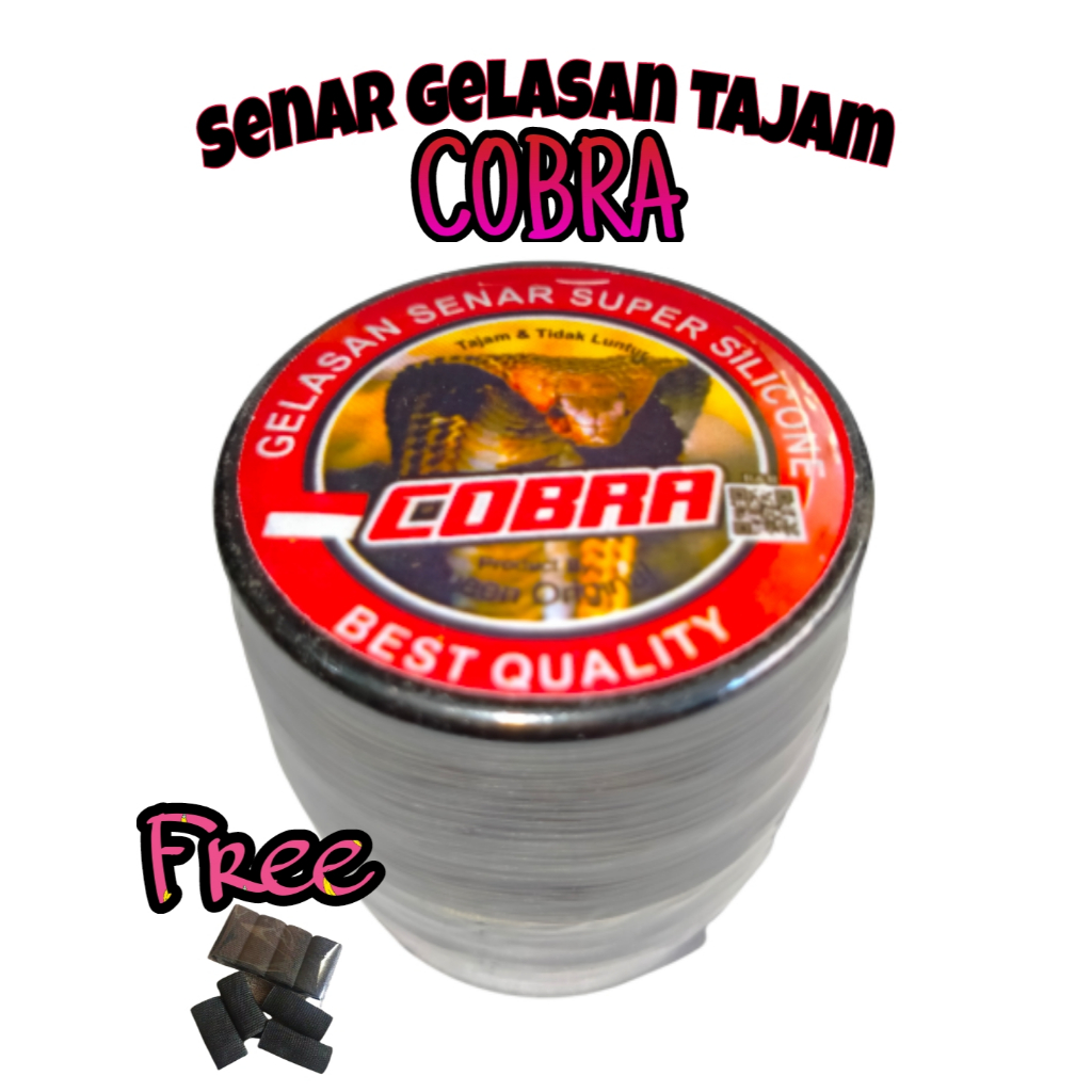 Gelasan/Benang Layangan Cobra- Benang Gelasan Super Tajam - Free Pelindung Jari