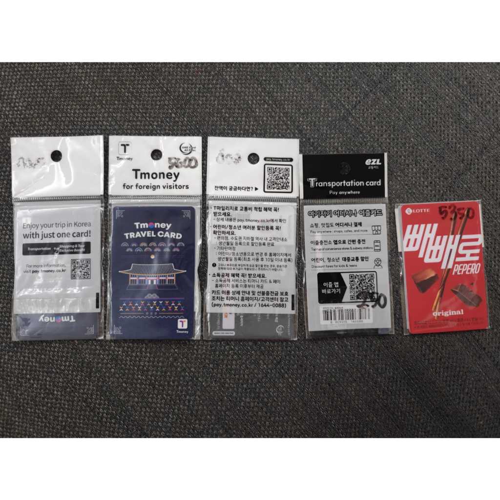 Kartu T Money. Korea Travel Card.  DIJAMIN PALING MURAH. Bisa digunakan di seluruh korea untuk trans