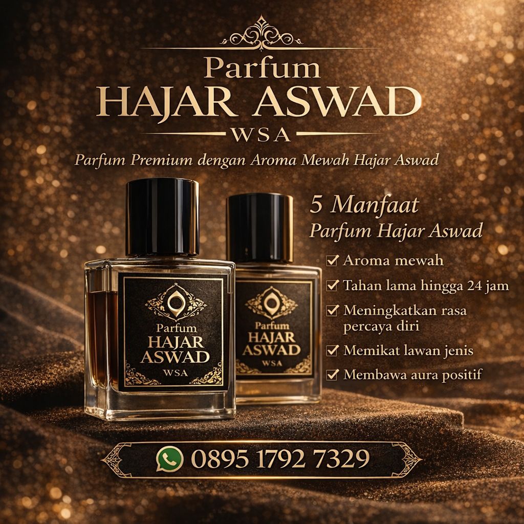 Parfum Hajar Aswad / parfum Hajar Aswad WSA