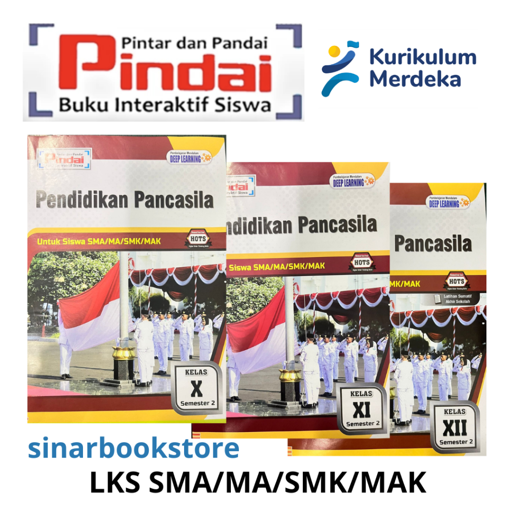 LKS PINDAI K-Merdeka SMA/MA/SMK/MAK - Pendidikan Pancasila