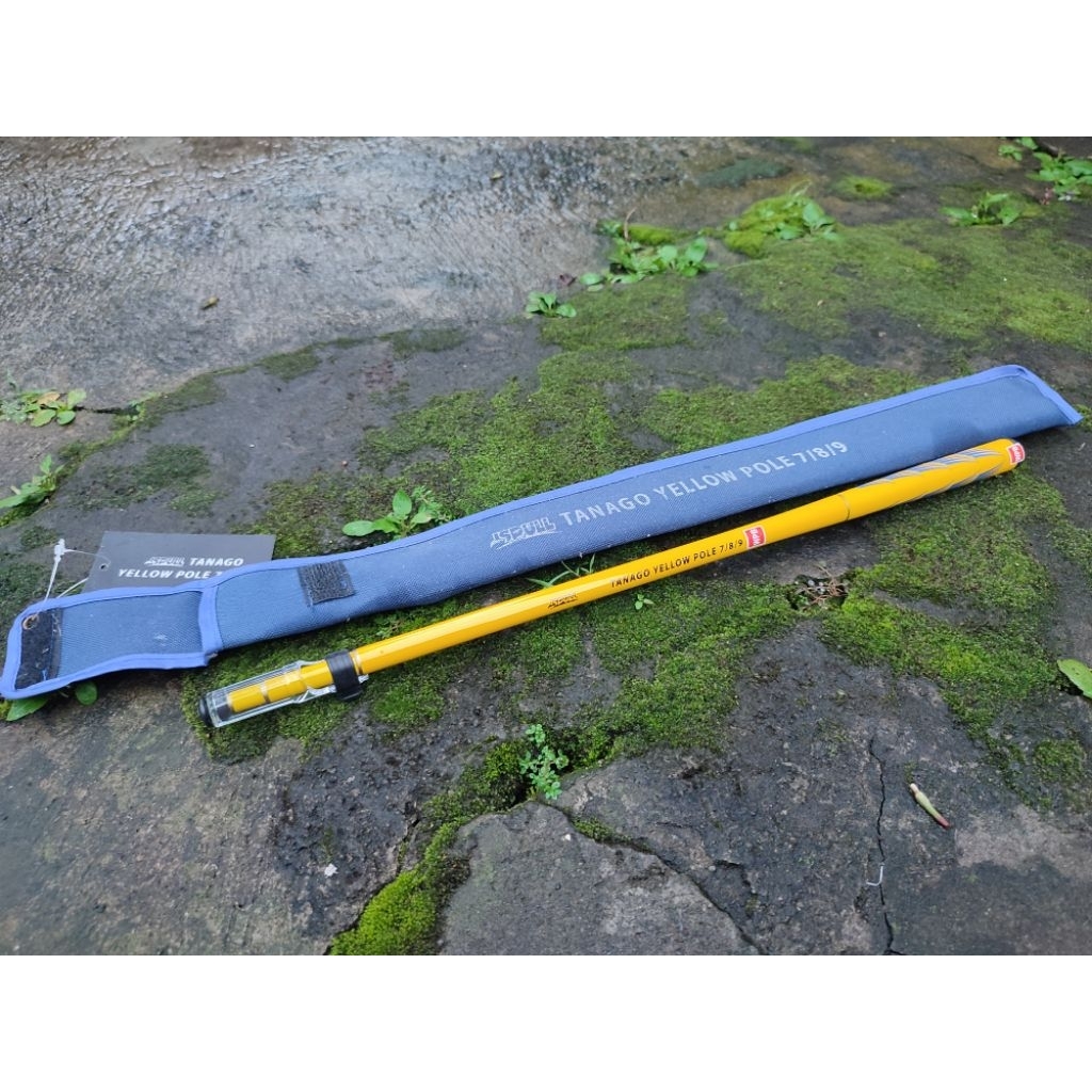 tegek Ispull tanago yellow pole