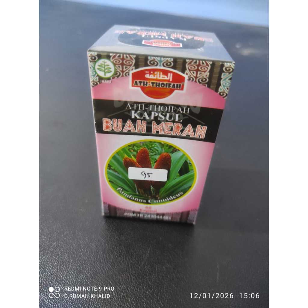 Kapsul Buah Merah isi 60 Kapsul