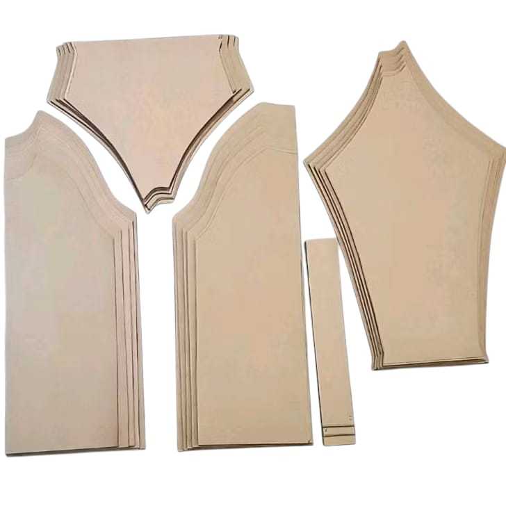 Pola Kaos Raglan Pria Lengkap Ukuran S-XXL