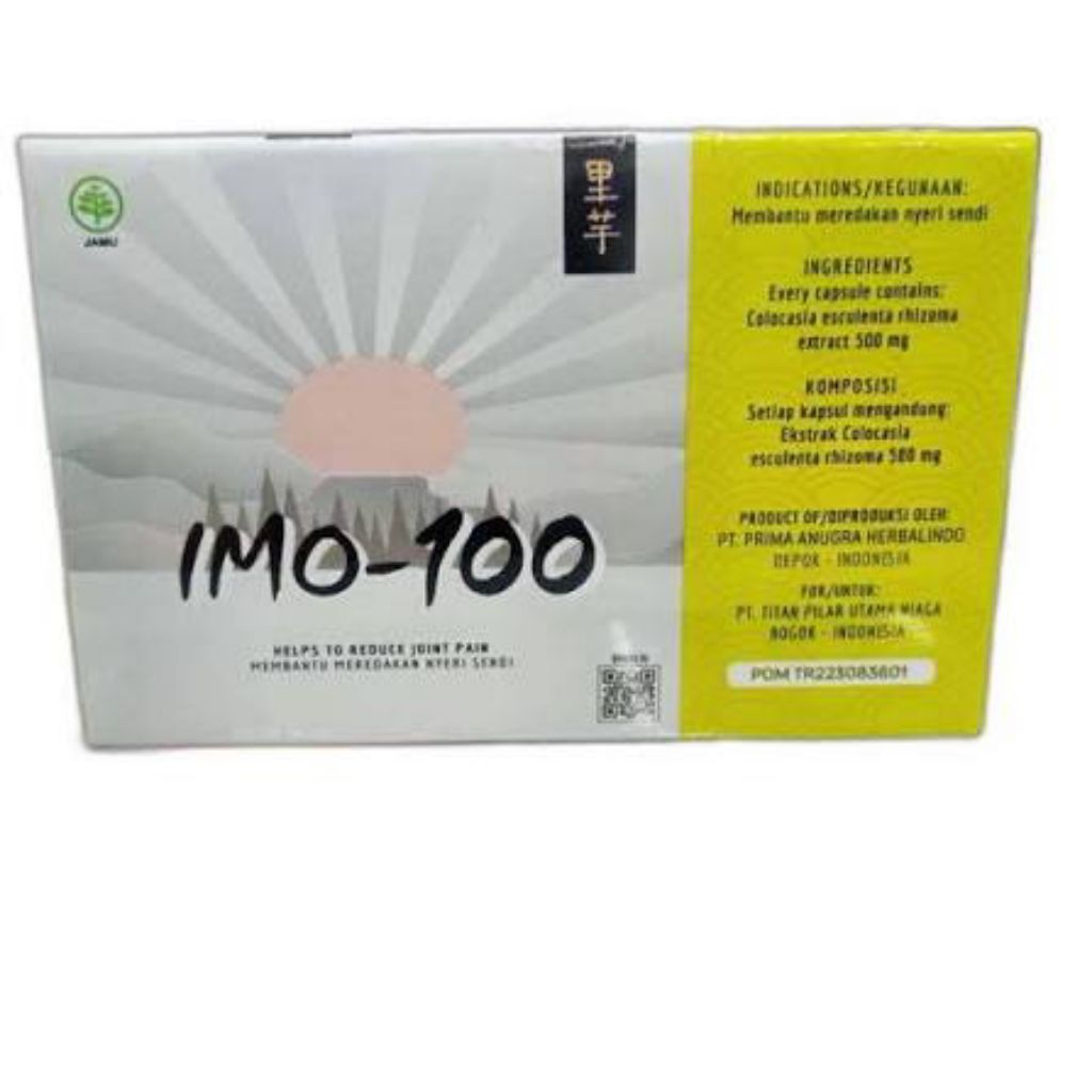 IMO - 100 JOINT CARE (Mengatasi Nyeri Sendi)