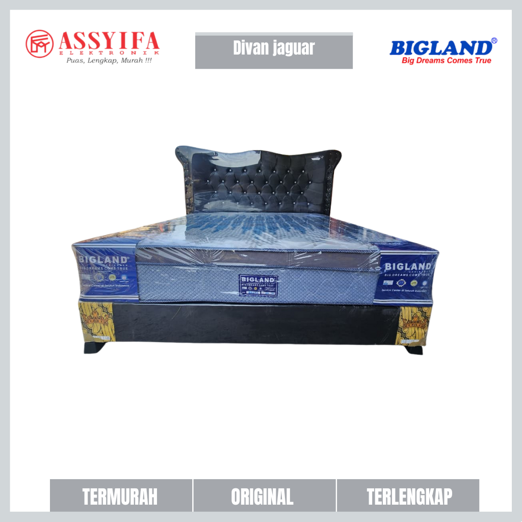 Divan Springbed JAGUAR Exclusive | Dipan tempat tidur Model JAGUAR Exclusive All Size
