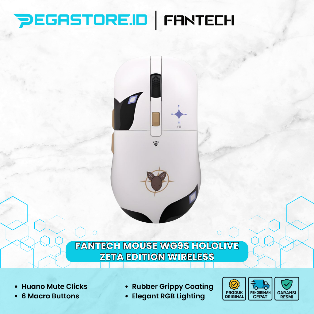 Fantech Mouse WG9S Hololive Zeta Edition