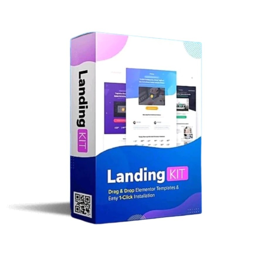 Landing Kit JSON Template Wordpress