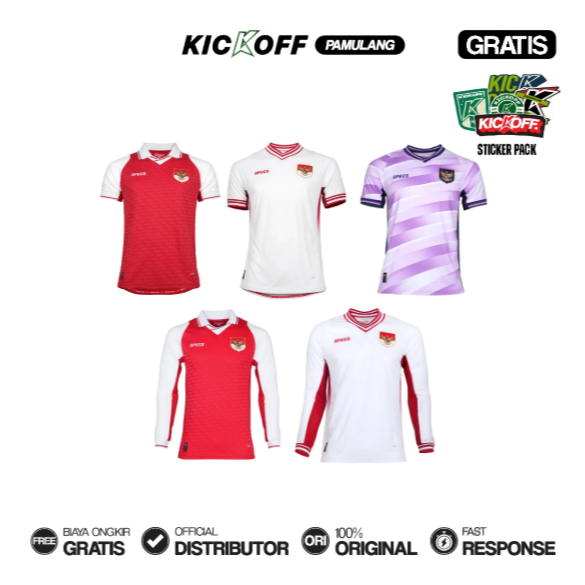 JERSEY TIMNAS FUTSAL SPECS TIMNAS FUTSAL HOME / TIMNAS FUTSAL AWAY / TIMNAS FUTSAL GK AWAY JSY 25