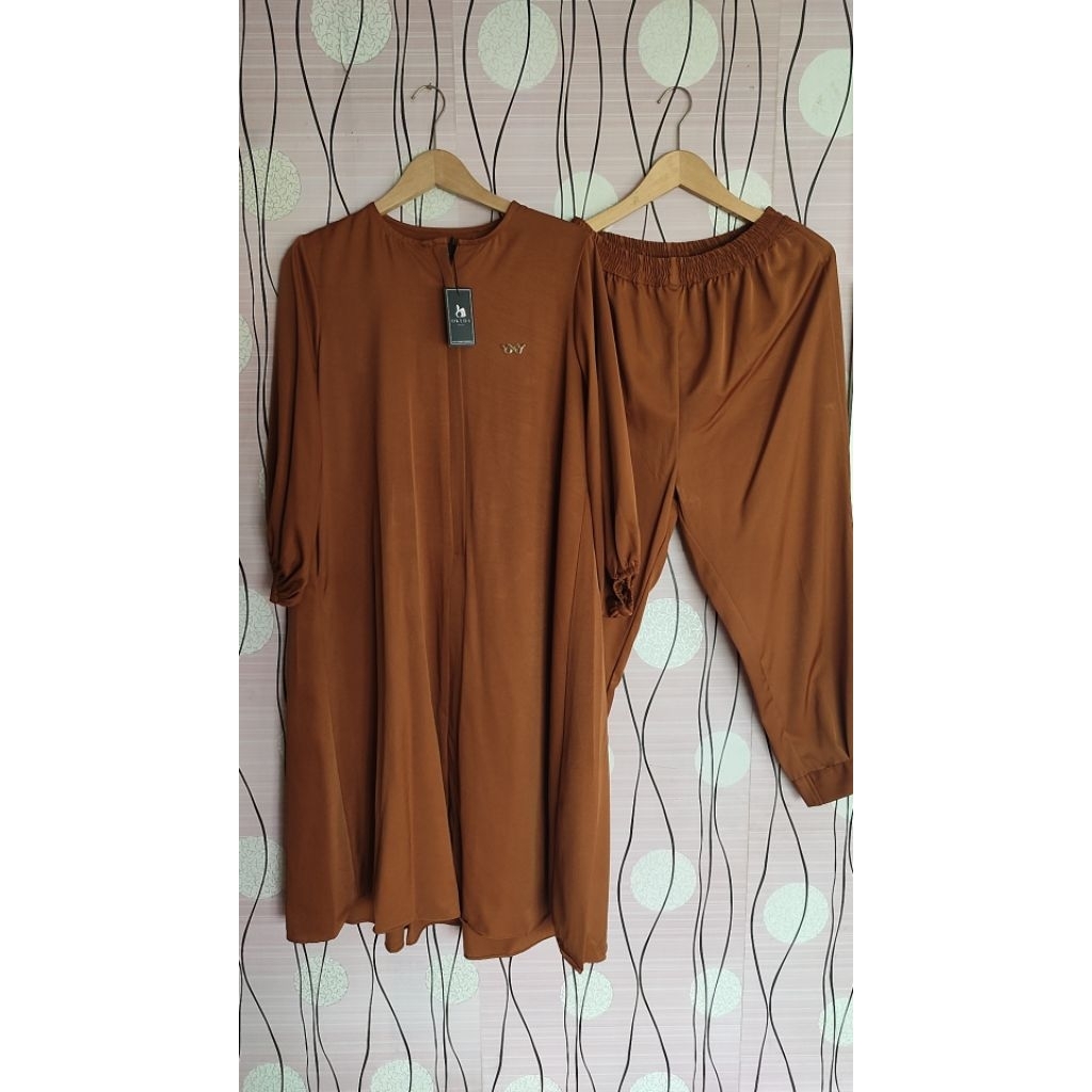 SET CELANA LYODREE TERACOTTA BY OKEDA SHOP