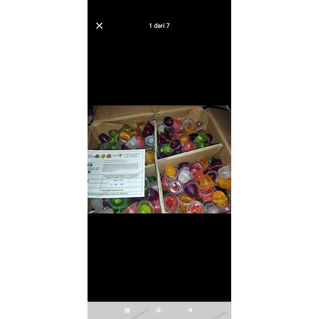 Jelly inaco 1 karton