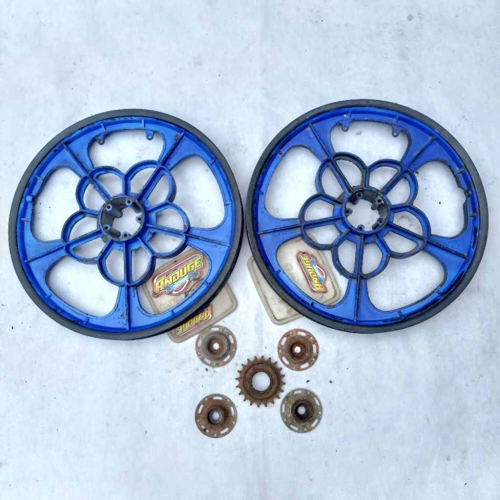 velg pelek pelk bintang palang BMX 20 jadul lawas marking merk japan plastic CO.I JAPAN PP WHEEL JAP