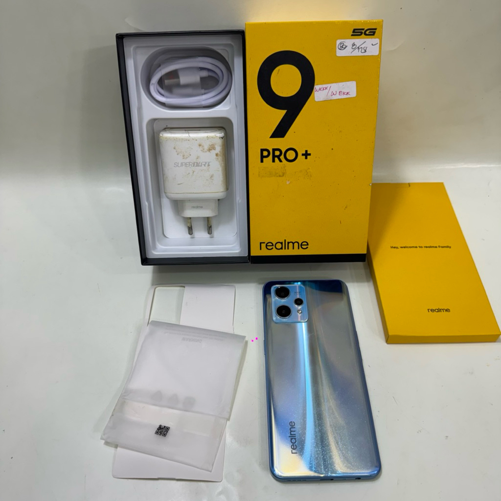 Realme 9 Pro Plus 8/128gb Fullset Second Garansi Resmi